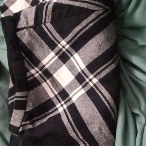 Vintage Plaid Maxi/Midi Skirt